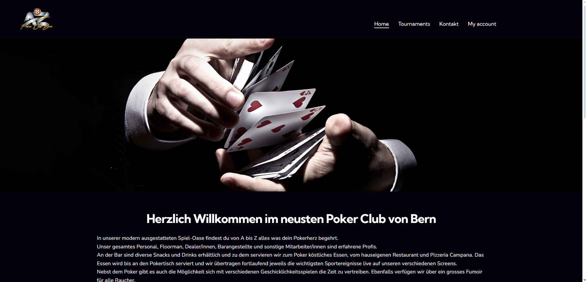Tournaments » AZ Poker Club Bern